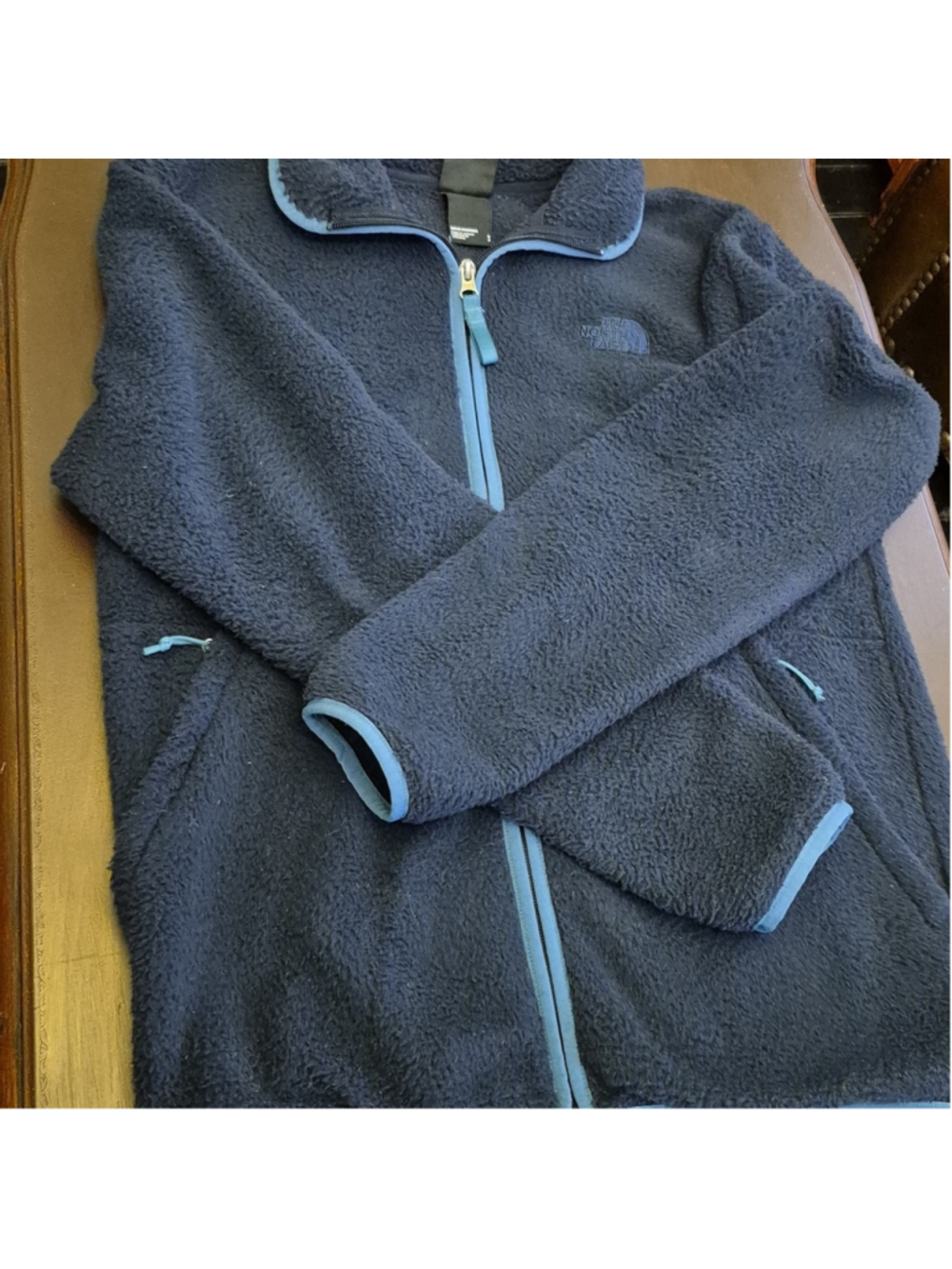 Northface "Dunraven" Navy Fleece Jacket.mens Sz.S. Mens(#1581).VGC.(#1581) - Picture 3 of 16